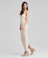 And Now This Women's Rib-Knit Halter Dress, Exclusively at Macy's