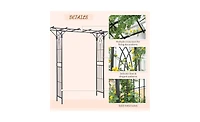 Garden Arch – Elegant and Durable Archway for Outdoor Gardens, Pathways, or Entrances