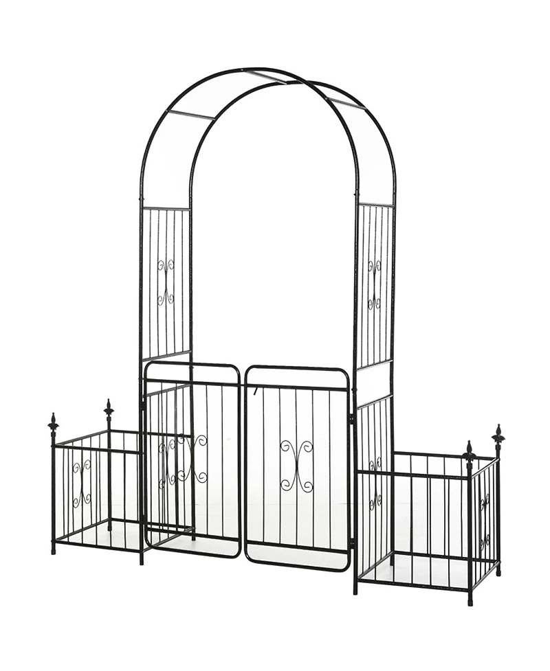 Garden Arch – Decorative Archway for Garden, Pathway, or Outdoor Landscaping Enhancements
