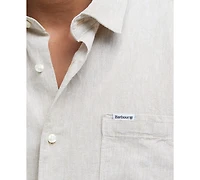 Barbour Men's Nelson Linen Short Sleeve Summer Shirt