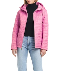 kate spade new york Women's Signature Zip-Front Water-Resistant Quilted Jacket