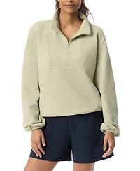 Bass Outdoor Women's Summit Popover Ribbed Collar T-Shirt