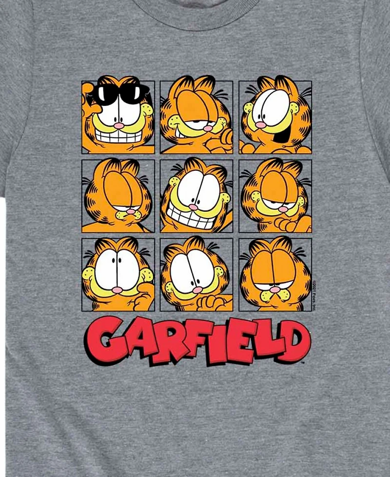 Garfield Toddler Boys Faces Graphic T-Shirt