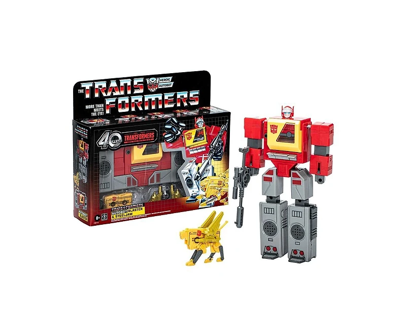 Transformers G1 Autobot Blaster and Steeljaw | Transformers Vintage G1 Reissues 40th Anniversary