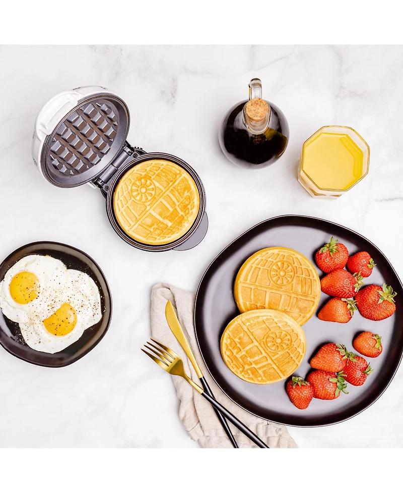 Uncanny Brands Star Wars Mini Death Star Waffle Maker