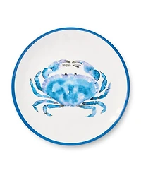 Certified International Beach House Crab Melamine 6-Pc. Dinner Plates, Service For 6