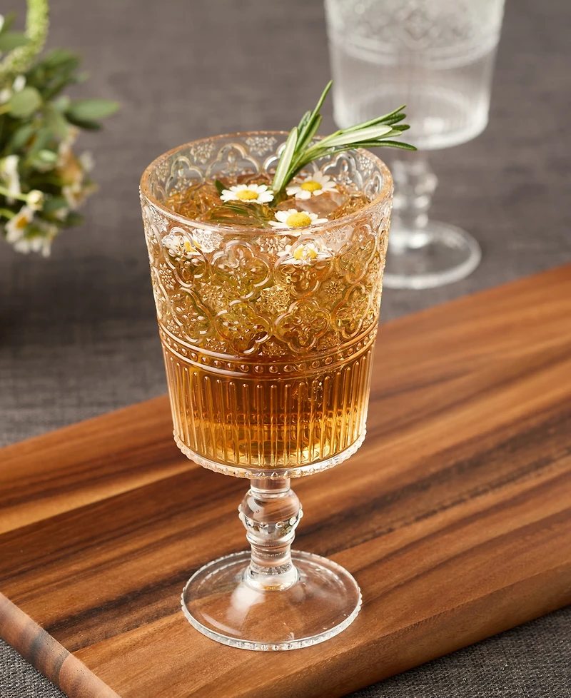 Certified International Victoria Acrylic All-Purpose Goblets, Set of 6