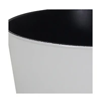 Sturdy Round Plastic Flower Pot for Patio Balcony and Yard Outdoor Decor
