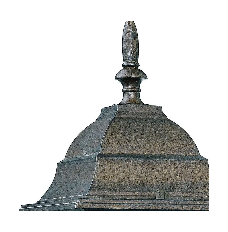 Antique Brown Swing Arm Outdoor Wall Light