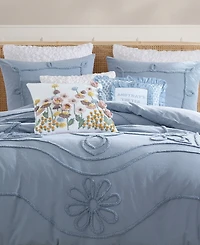 Chf Retro Scroll 3-Pc. Duvet Cover Set