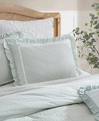 Chf Rene Ruffle 3-Pc. Duvet Cover Set, Full/Queen
