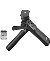 Sony Sony Zv-E10 Mirrorless Camera, Vlogger Accessory Kit, bundled with Sony ACCVC1 Vlogger Accessory Kit, Shooting Grip / Tripod, and Bluetooth wirel