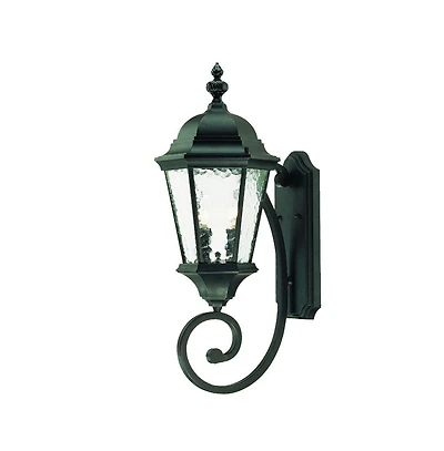 Two-Light Carousel Lantern Wall Light – Stylish Lighting for Exterior Spaces