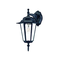 Glass Hanging Lantern Wall Light for Entryway Patio or Hallway