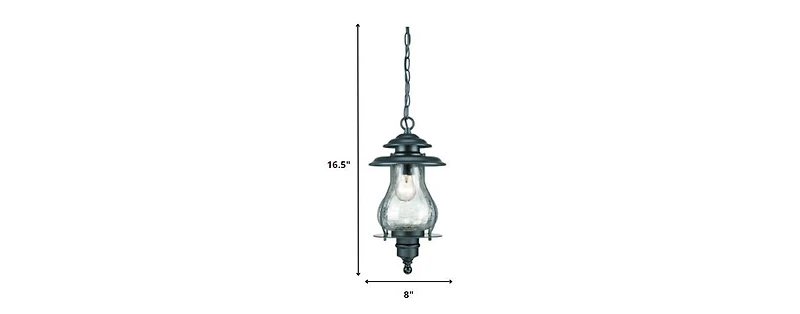 Hanging Oil Lantern Light – Classic Pendant for Home & Patio