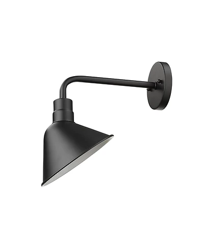 Modern Wide Shade Led Wall Sconce for Home and Patio Lighting