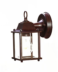 Hanging Glass Lantern Wall Light for Porch and Entryway Decor