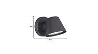 Led Short Cone Wall Light – Contemporary Fixture for Any Room