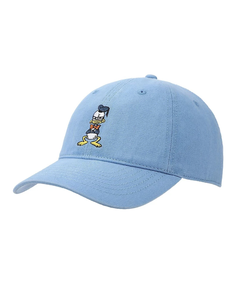 Disney Men's Donald Duck Blue Unstructured Baseball Cap