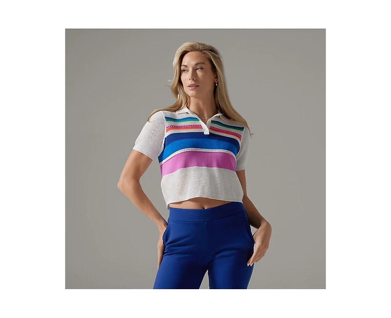 Tavi Women's Prep Polo Sweater