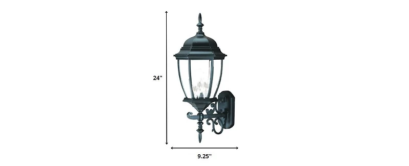 Outdoor Ornamental Lantern Wall Light – Stylish Lighting for Exterior Spaces