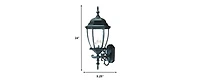 Outdoor Ornamental Lantern Wall Light – Stylish Lighting for Exterior Spaces