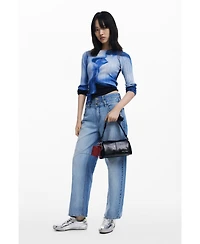Desigual Women's Small shiny crossbody bag