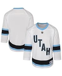 Outerstuff Big Boys and Girls White Utah Hockey Club Replica Jersey
