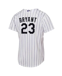 Nike Big Boys and Girls Kris Bryant White Colorado Rockies Home Replica Player Jersey