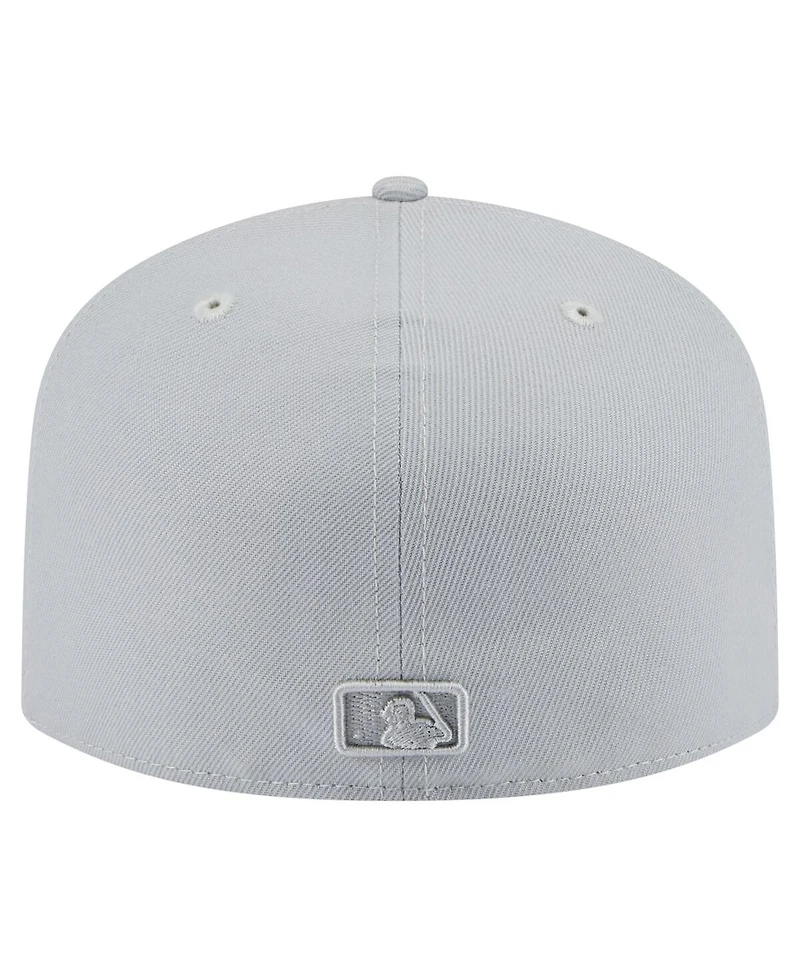 New Era Men's Gray Chicago Cubs Colorpack 59FIFTY Fitted Hat
