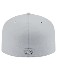 New Era Men's Gray Chicago Cubs Colorpack 59FIFTY Fitted Hat