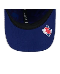 New Era Men's Gray Texas Rangers 2025 Mlb Clubhouse 9FORTY M-Crown Adjustable Hat