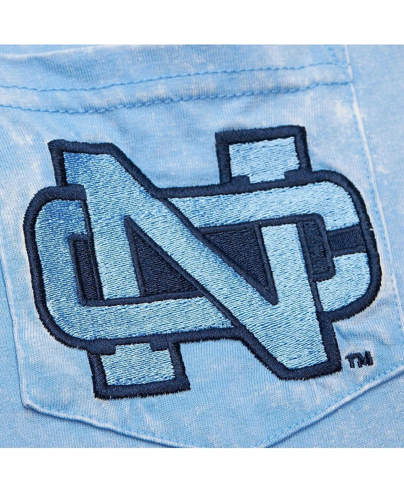 Mitchell & Ness Men's Carolina Blue North Tar Heels Throwback Fade Away T-Shirt