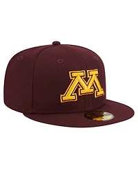 New Era Men's Maroon Minnesota Golden Gophers 59FIFTY Fitted Hat