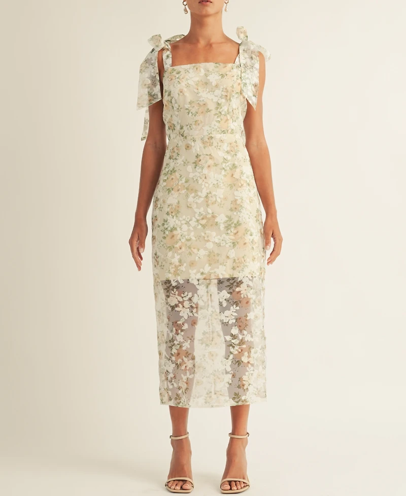 Arose Studio, Inc Women's Carinne Floral Midi Dress
