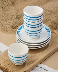 Certified International Dockside 4-Pc. Ice Cream Bowls, Service For 4