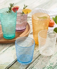 Certified International Santa Fe Acrylic Double Old Fashioned Glasses