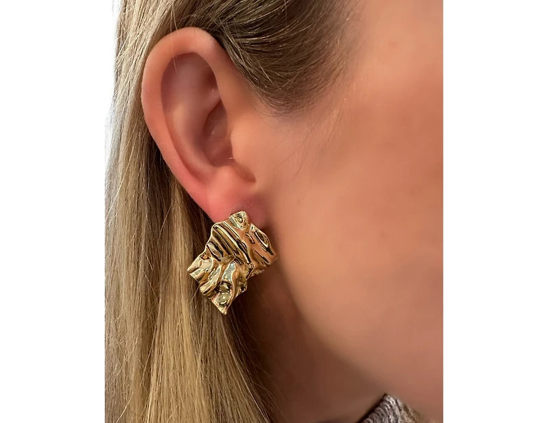Wavy Statement Earring