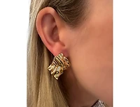 Wavy Statement Earring