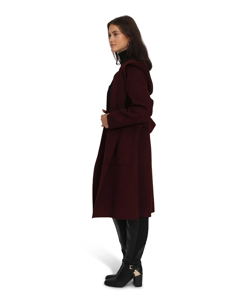 Belle & Bloom Women's Walk This Way Wool Blend Oversized Coat