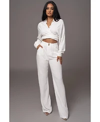 Jluxlabel Women's Thea Linen Pants