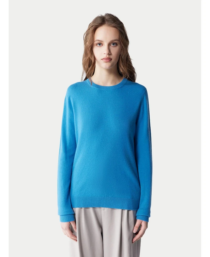 Gobi Cashmere Women's Essential Crew Neck Sweater