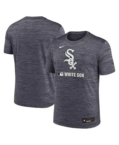 Nike Men's Black Chicago White Sox Authentic Collection Velocity Performance Practice T-Shirt