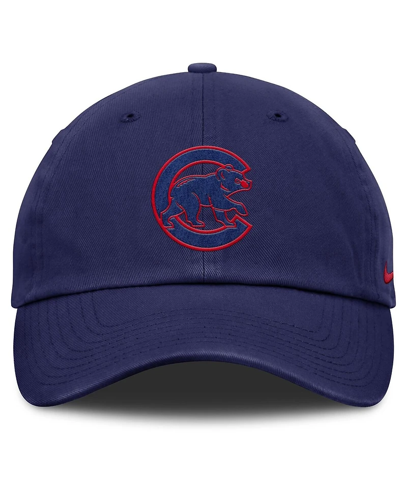 Nike Women's Navy Chicago Cubs Club Adjustable Hat