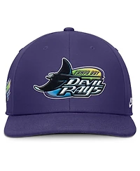 Nike Men's Purple Tampa Bay Rays Pro Performance Snapback Hat
