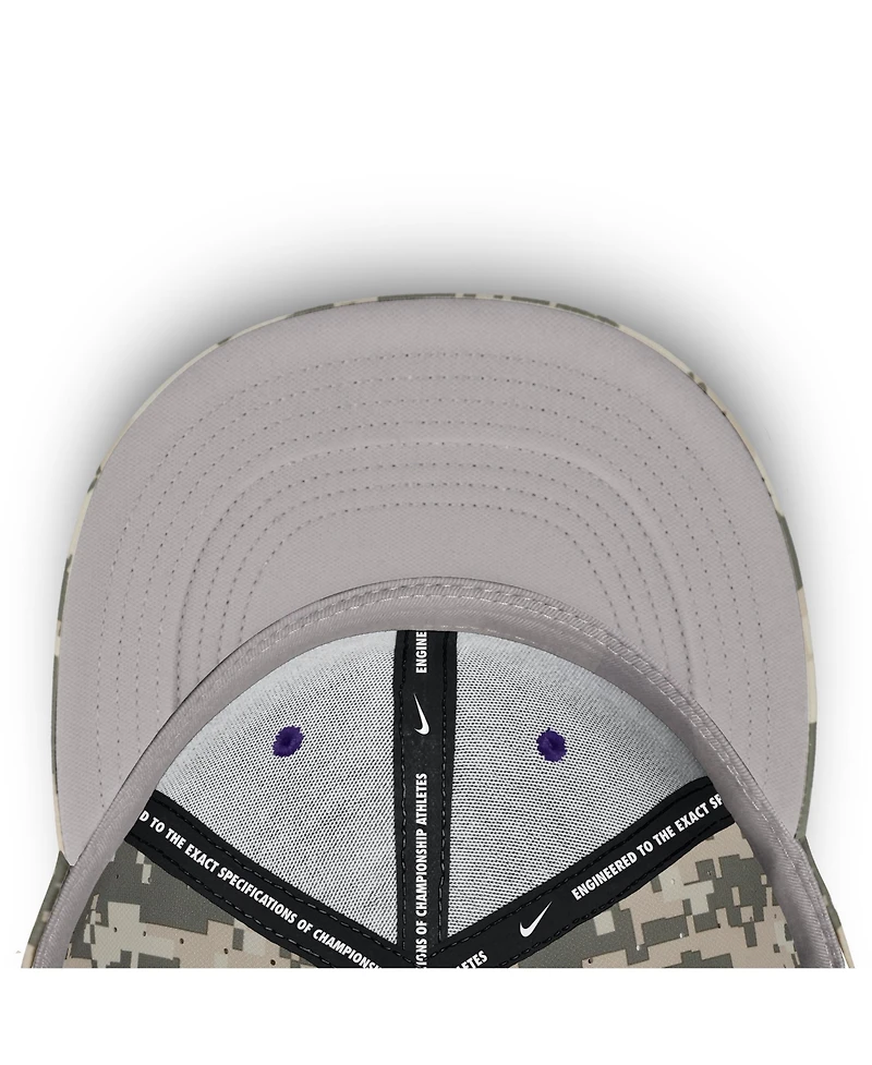 Nike Men's Digital Camo Lsu Tigers 2025 Dugout True Performance Fitted Hat