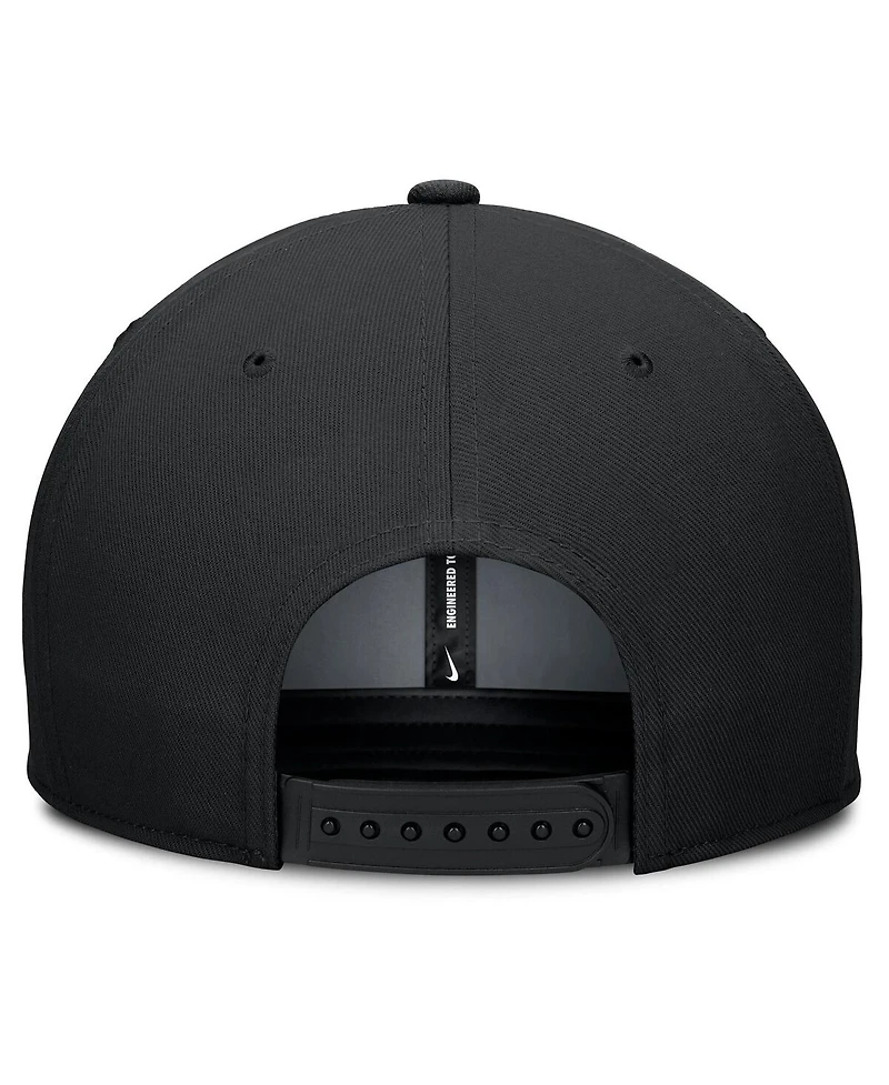 Nike Men's /Black Cincinnati Reds Pro Performance Snapback Hat