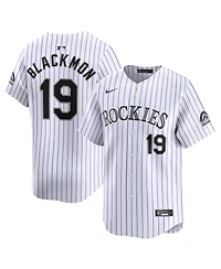 Nike Big Boys and Girls Charlie Blackmon White Colorado Rockies Home Limited Player Jersey