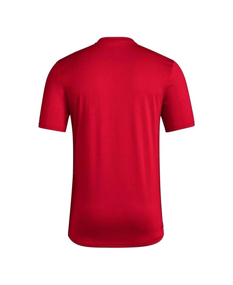 Adidas Men's Crimson Indiana Hoosiers Locker Local Impression T-Shirt