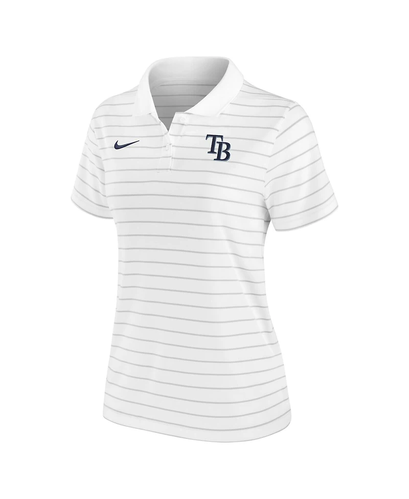 Nike Women's White Tampa Bay Rays Authentic Collection Victory Performance Polo Shirt